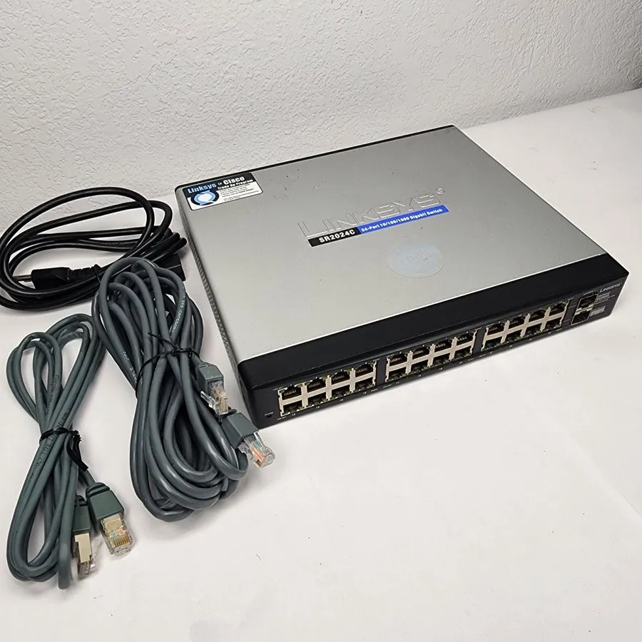 Коммутатор Cisco Small Bussiness 24 Port 10/100/1000 Switch SR2024C