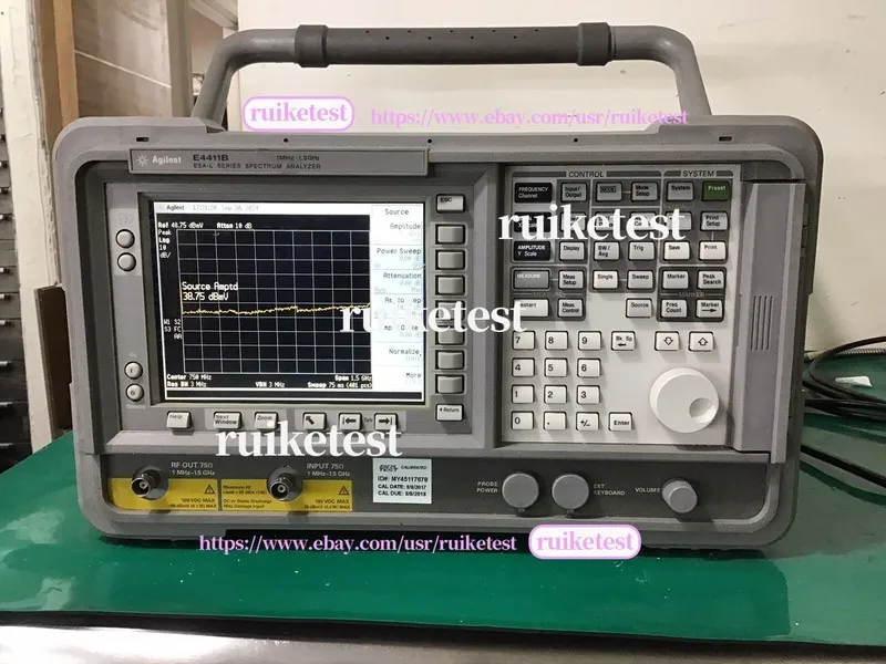 Анализатор спектра Agilent E4411B Spectrum Analyzer 9KHz-1.5GHz ESA-L Series