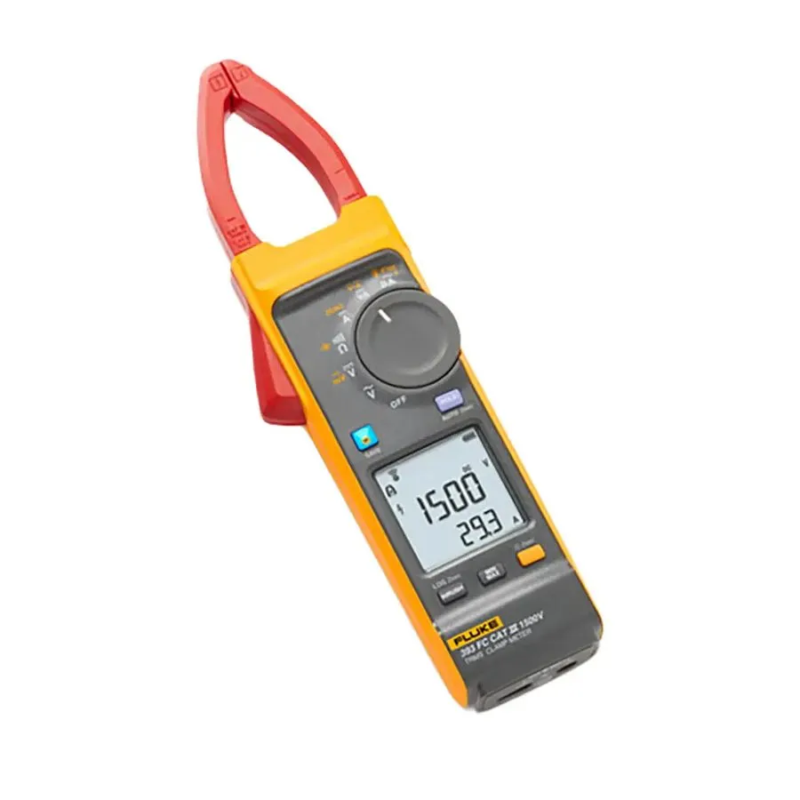 Тестер FLUKE 393 FC Wireless True-RMS AC/DC Clamp Meter Fluke Connect — фото лота 1
