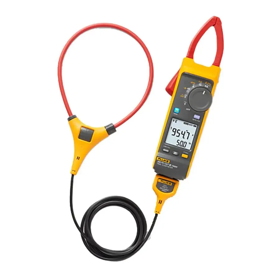 Тестер FLUKE 393 FC Wireless True-RMS AC/DC Clamp Meter Fluke Connect — фото лота 2