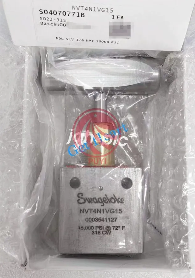 Клапан Swagelok NVT4N1VG15 stop valve