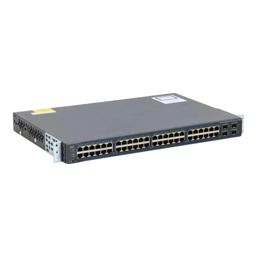 Коммутатор Cisco WS-C3560V2-48PS-S Catalyst 3560 V2 48-Port PoE Switch 4x SFP
