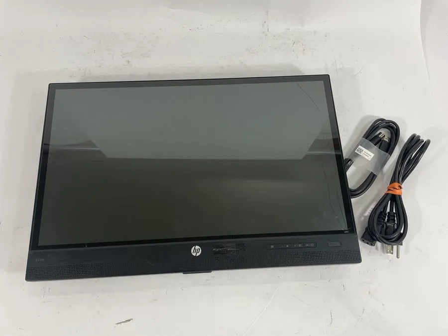 Монитор HP EliteDisplay E220T 21.5" Touchscreen Monitor + Cables. FULLY FUNCTION