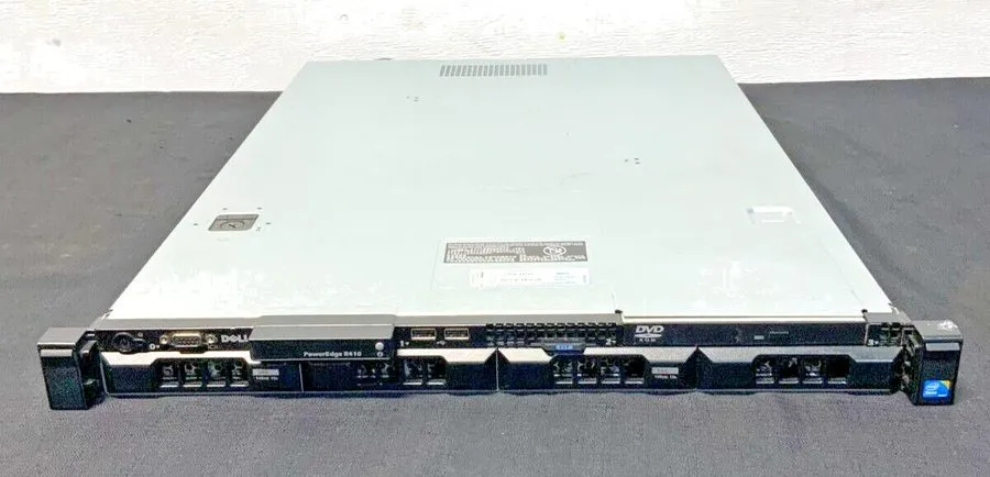 Сервер Dell PowerEdge R410 1U Intel Xeon X5650 2.67GHz 16GB ECC DDR3 RAM NO HDD