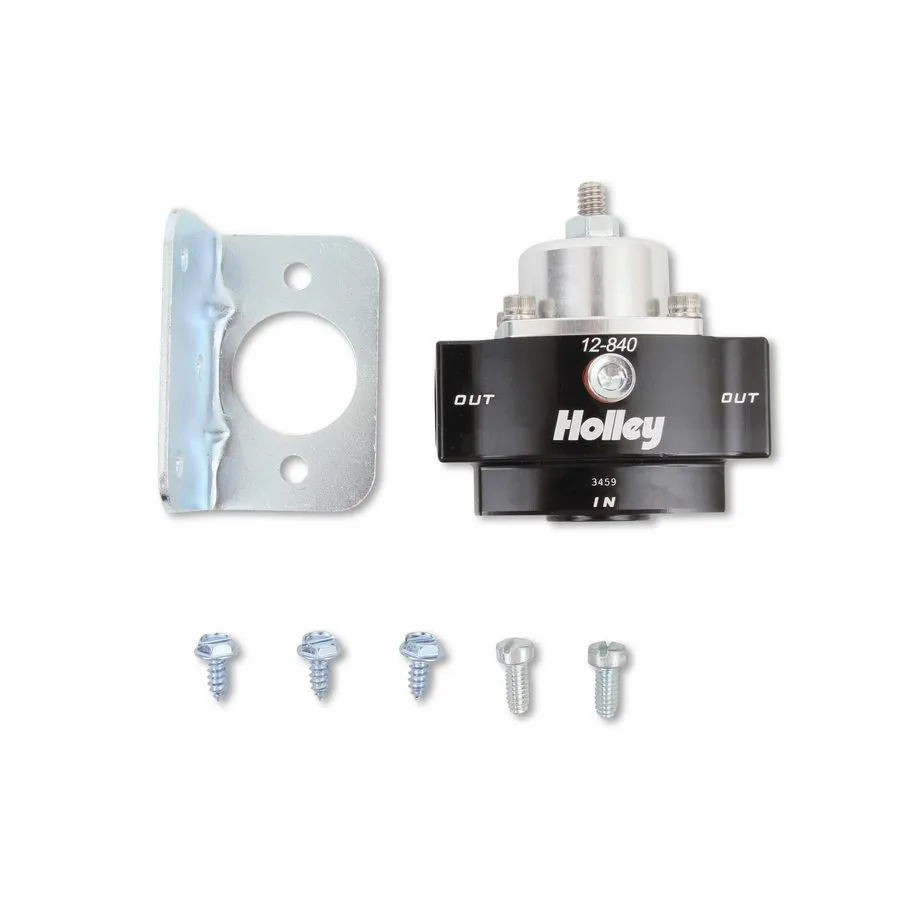 Трубопроводная арматура Holley 12-840 HP Billet Carbureted Fuel Pressure Regulat — фото лота 1