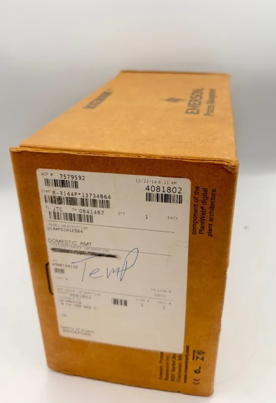 Датчик температуры ROSEMOUNT TEMPERATURE TRANSMITTER, MODEL: 3144PD1A1E5B4