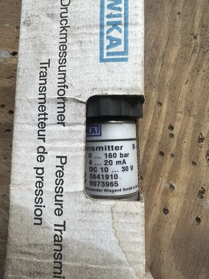 Датчик давления WIKA 9073965 Pressure Transmitter 0..160 BAR 4…20 MA