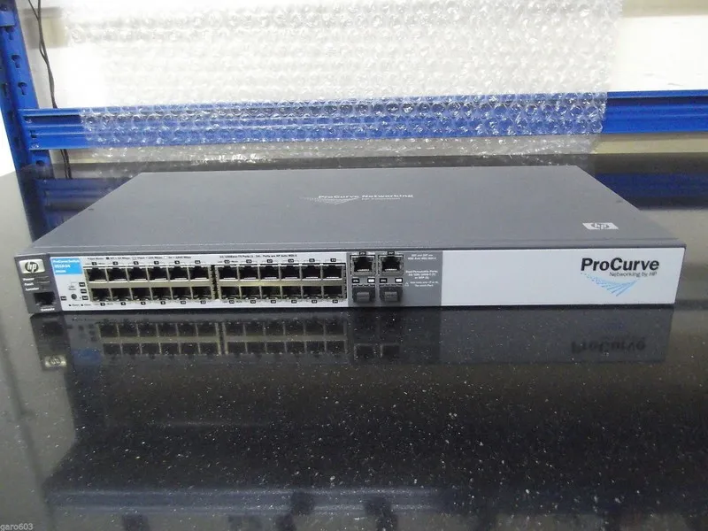 Коммутатор HP ProCurve Switch 2510-24 24-Port 10/100 2-Port GigT/SFP Network J90