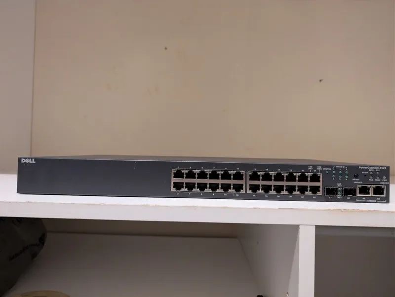 Коммутатор DELL PowerConnect 3424 24 Port Managed Ethernet Switch 10/100 24Port