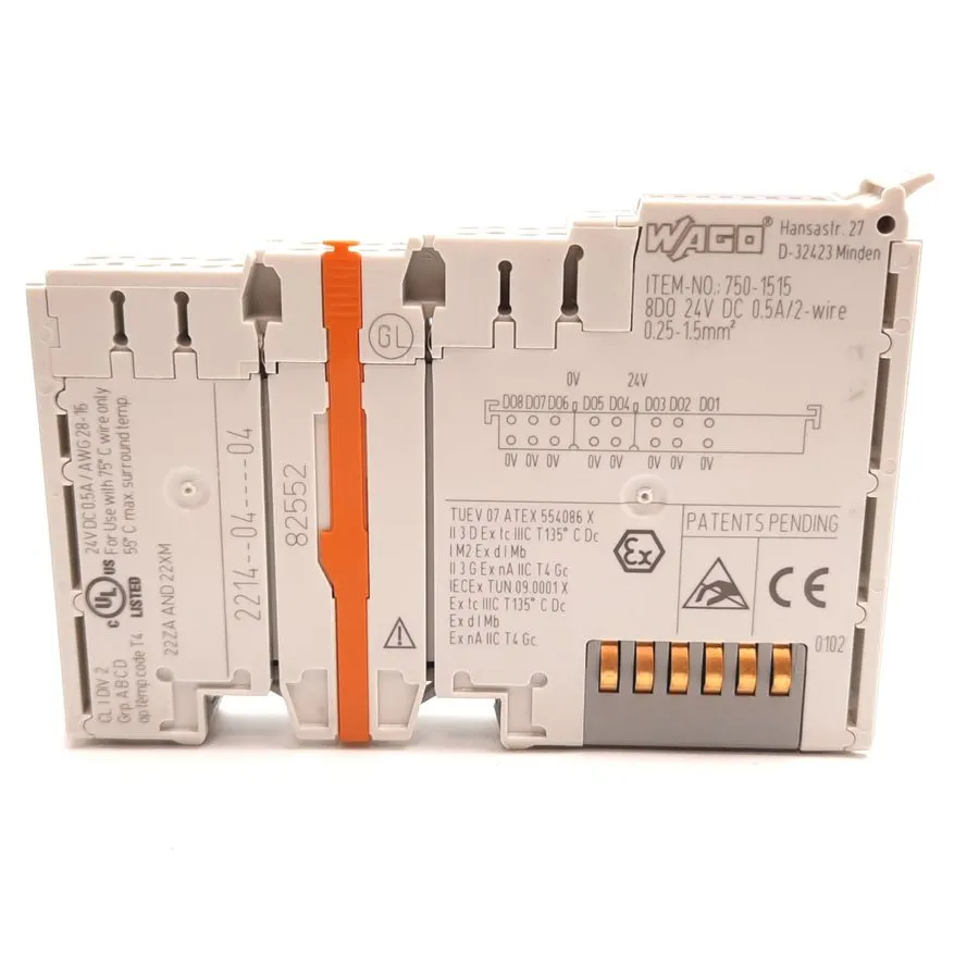 ПЛК Wago 750-1515 Buscoupler DeviceNet Module PLC Adapter