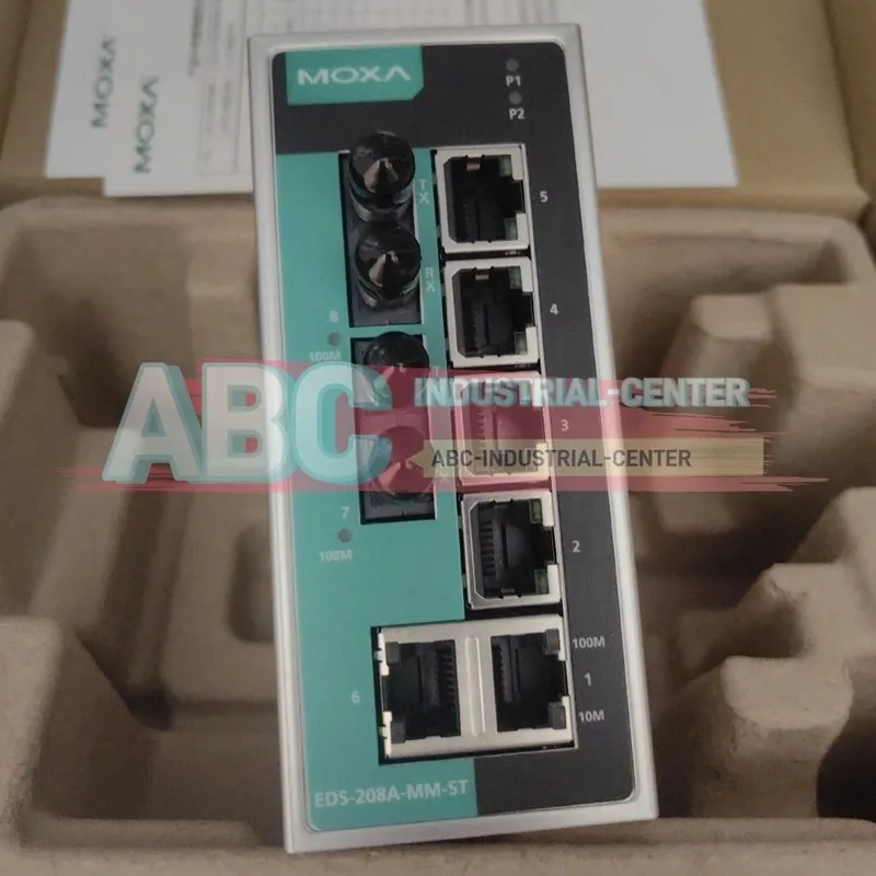 IIoT-устройство # MOXA EDS-208A-MM-ST Industrial Ethernet Switch