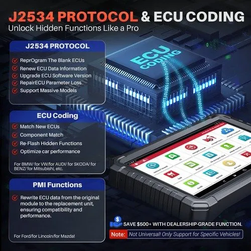 Диагностический сканер 2025 LAUNCH X431 PRO3S+ELITE Car Diagnostic Scanner Tool
