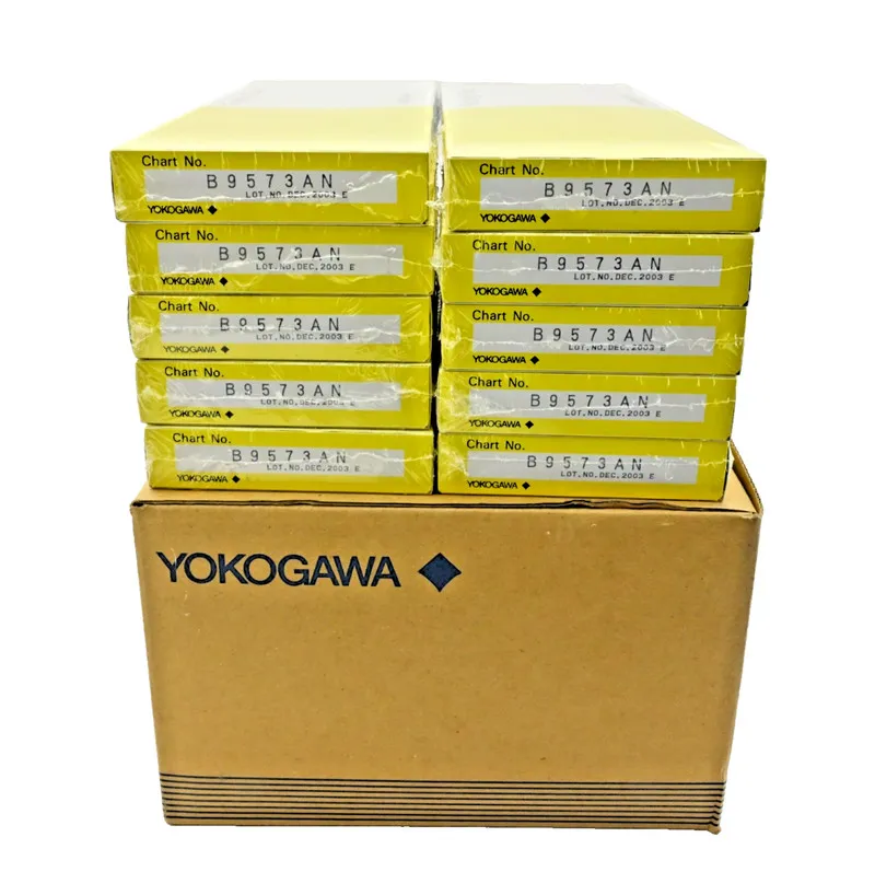 Регистратор x Yokogawa B9573AN Folding Chart Recorder Paper Pads — фото лота 1