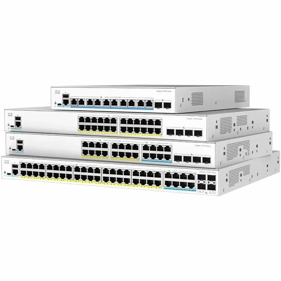 Коммутатор Cisco C1300X-48T-4X Ethernet Switch, 48-port managed Layer 3 switch