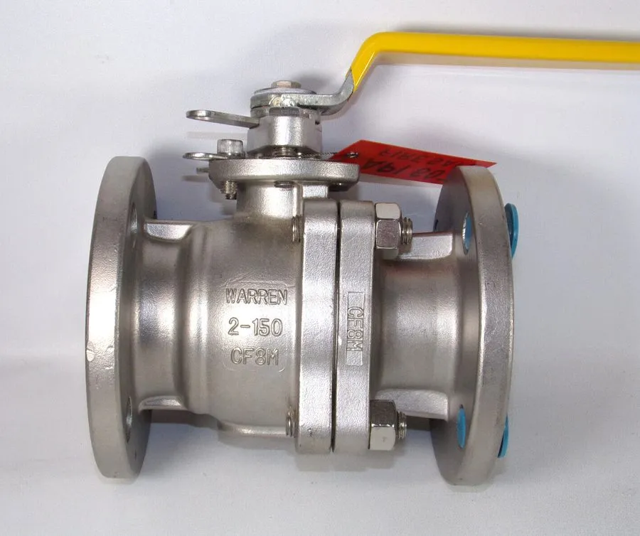 Клапан Warren 6156FS 2” 150 CF8M Flanged Ball Valve Fire Safe Stainless Steel