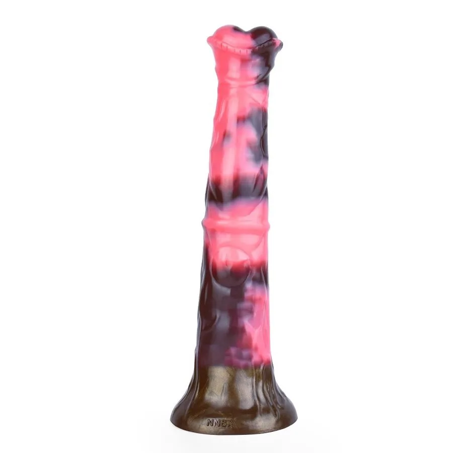 Вакуумная присоска Realistic Texture Dildo12 Inch Big Fantasy Dong Strong Suctio — фото лота 2