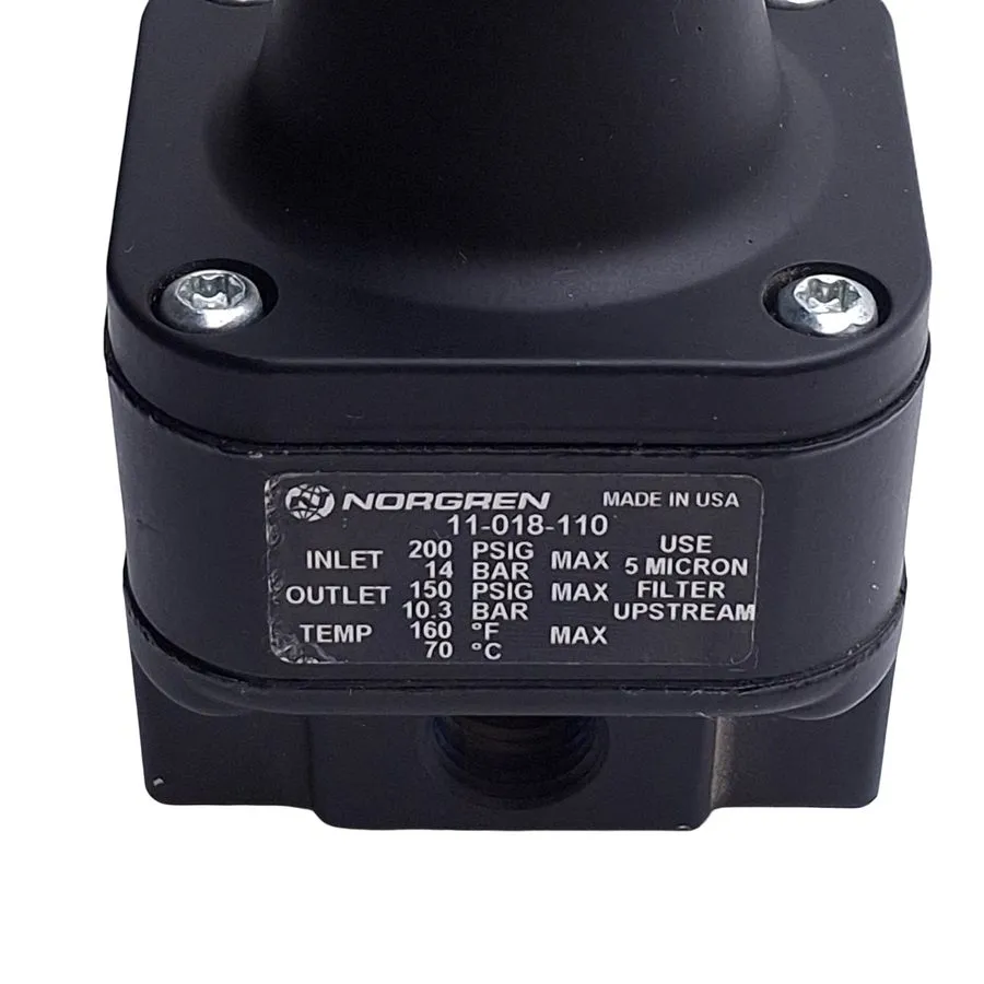 Трубопроводная арматура Norgren 11-018-110 Air Pressure Regulator No Handle, 150