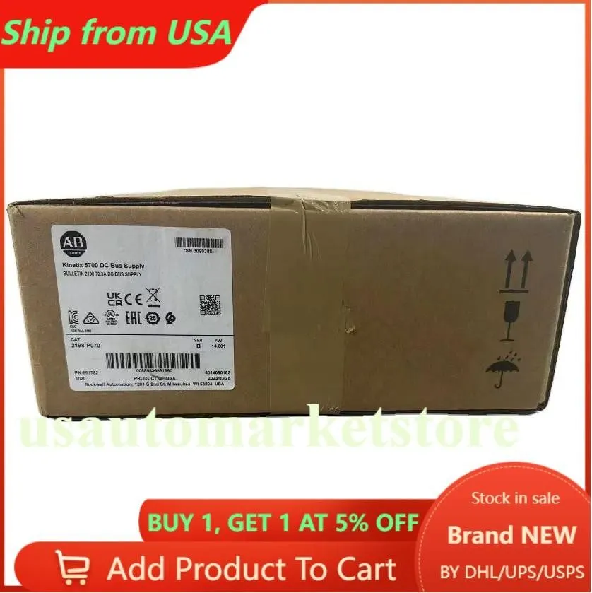 Привод Allen Bradley 2198-P070 Kinetix 5700 DC B Supply