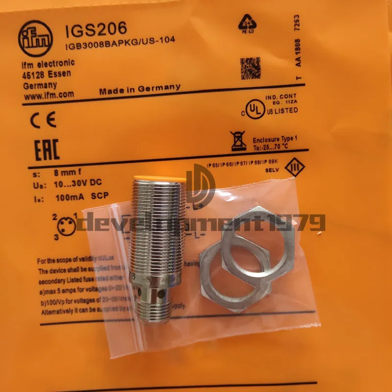 Датчик приближения IFM IGS206 Sensor & Proximity Switch