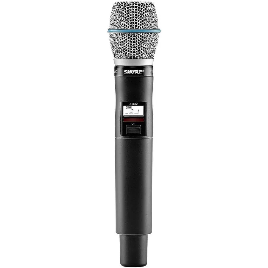 Радиосистема Shure QLXD2BETA87C Wireless Handheld Microphone Transmitter Band H5 — фото лота 1