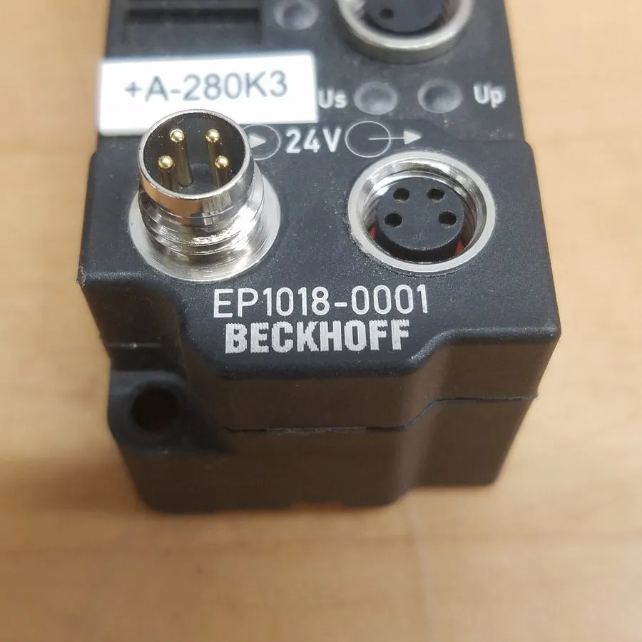 IIoT-устройство Beckhoff EP1018-0001 EtherCAT Box 8-Ch 24V DC DI M8 IP67