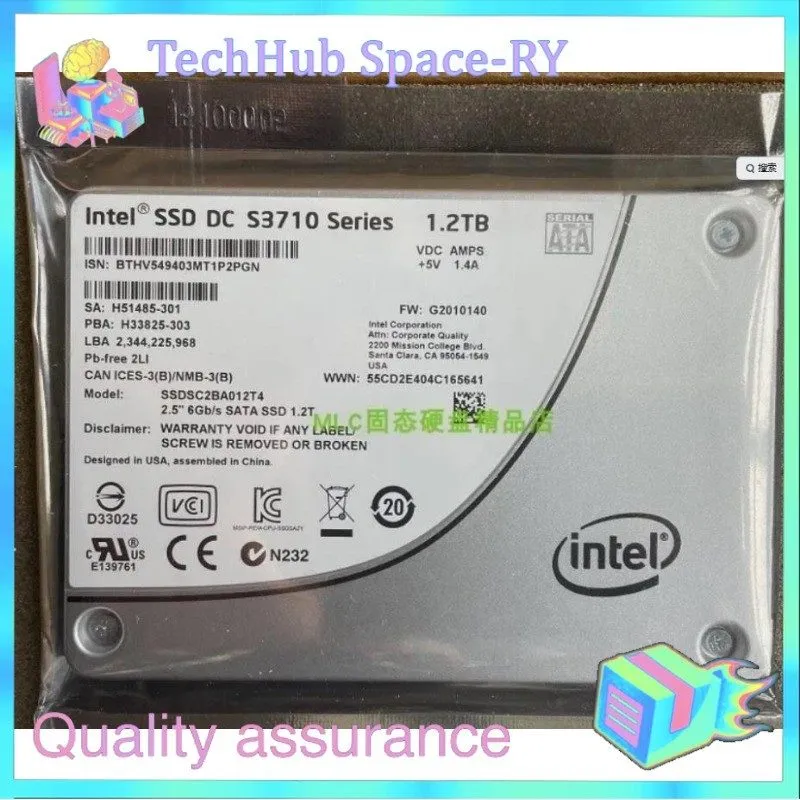 SSD-накопитель Intel DC S3710 Series 1.2TB SSD 6GB/s 2.5" SATA SSDSC2BA012T4P So