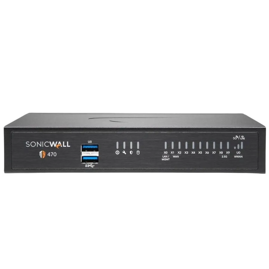 Межсетевой экран Sonicwall TZ470 Total Secure 1YR Threat Edition (02-SSC-7257)
