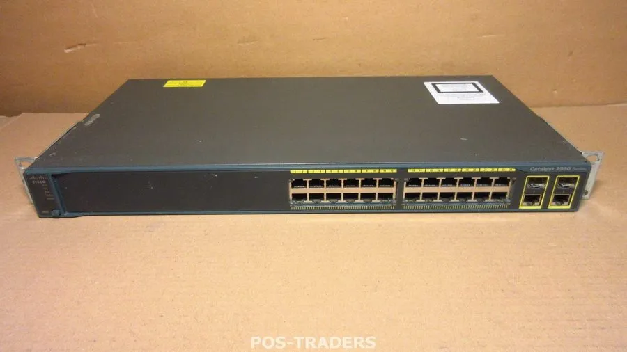 Коммутатор Cisco WS-C2960-24TC-L V04 24x 10/100 Gigabit + 4x Dual Purpose Switch