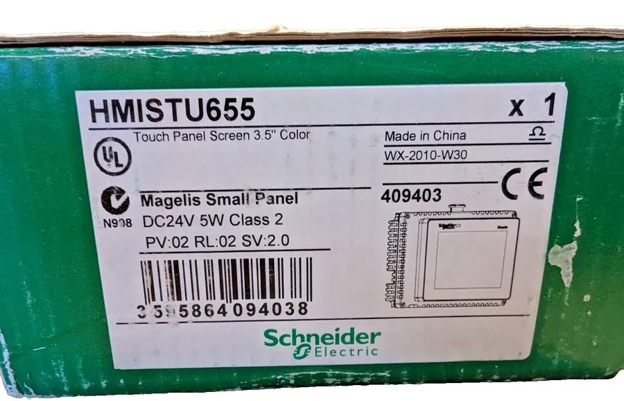 Панель оператора Schneider Electric HMISTU655 Touch Panel Screen 3.5” Color Term