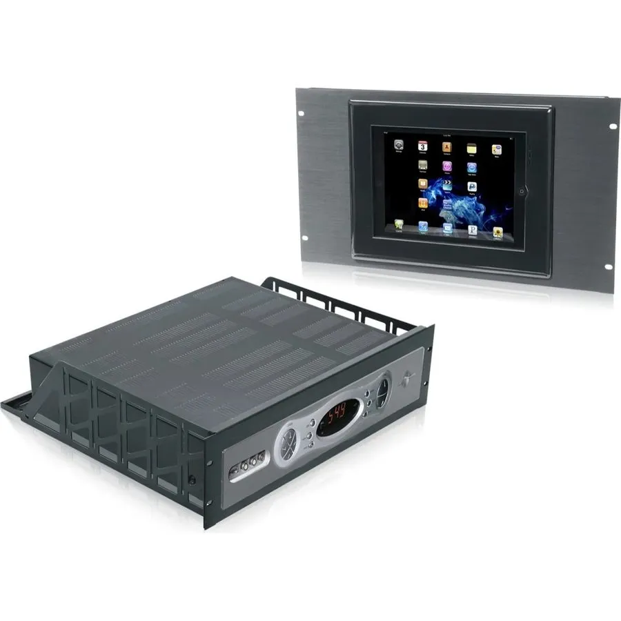 Стойка/шкаф Middle Atlantic RSH4A Custom Rack Shelf 6U-12U (Black Brushed) — фото лота 1