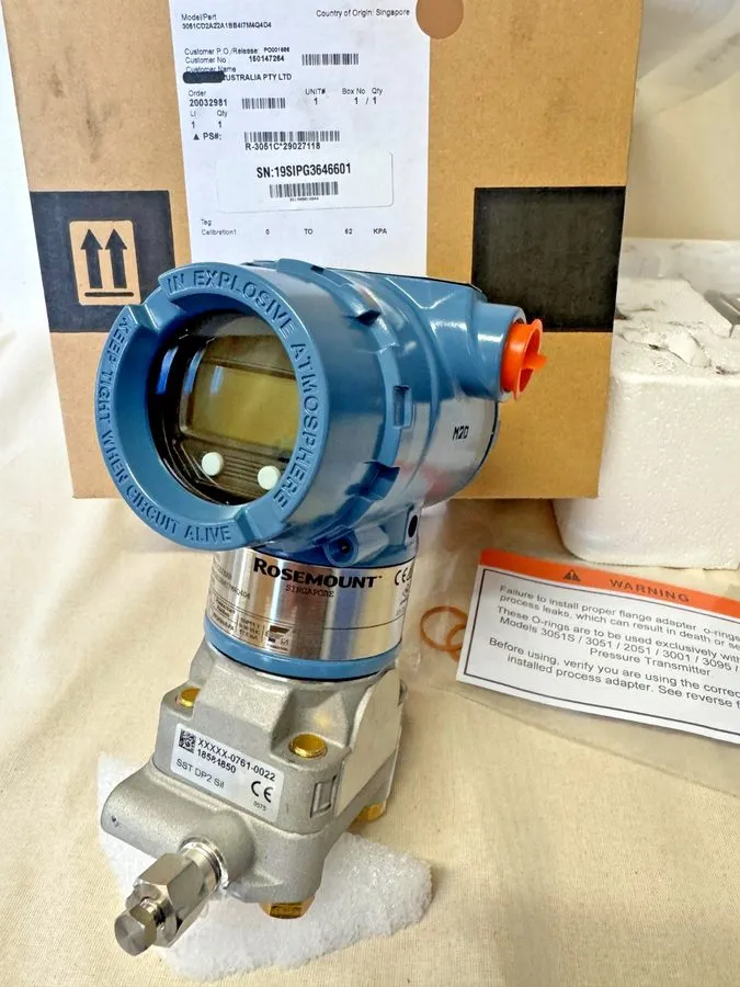 Датчик давления Rosemount 3051CD2A Differential Pressure Transmitter, Digital Ou