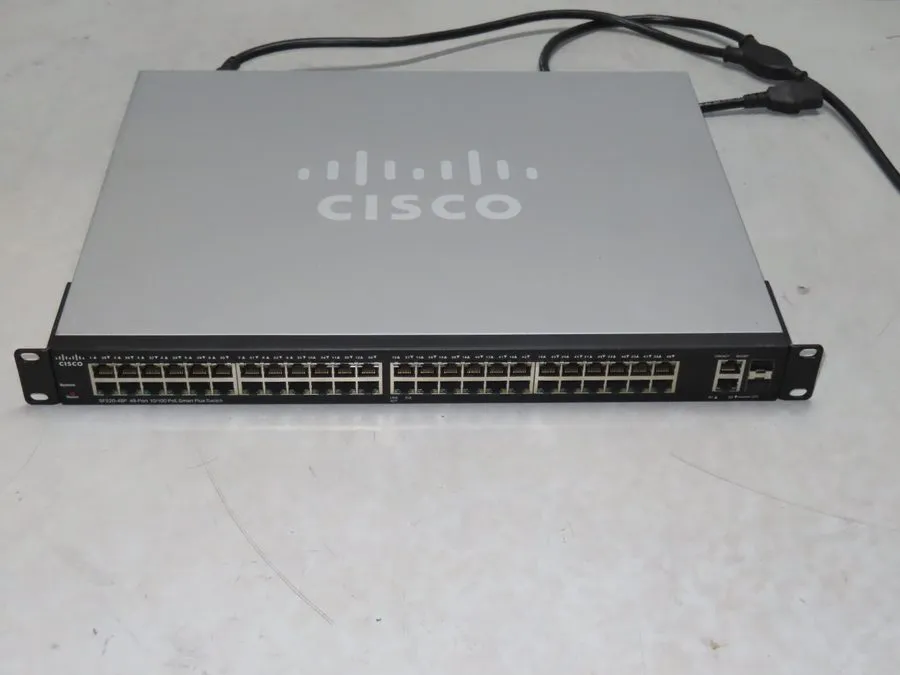 Коммутатор Cisco SF220-48P Smart Plus Switch PoE 10/100 48 Ports