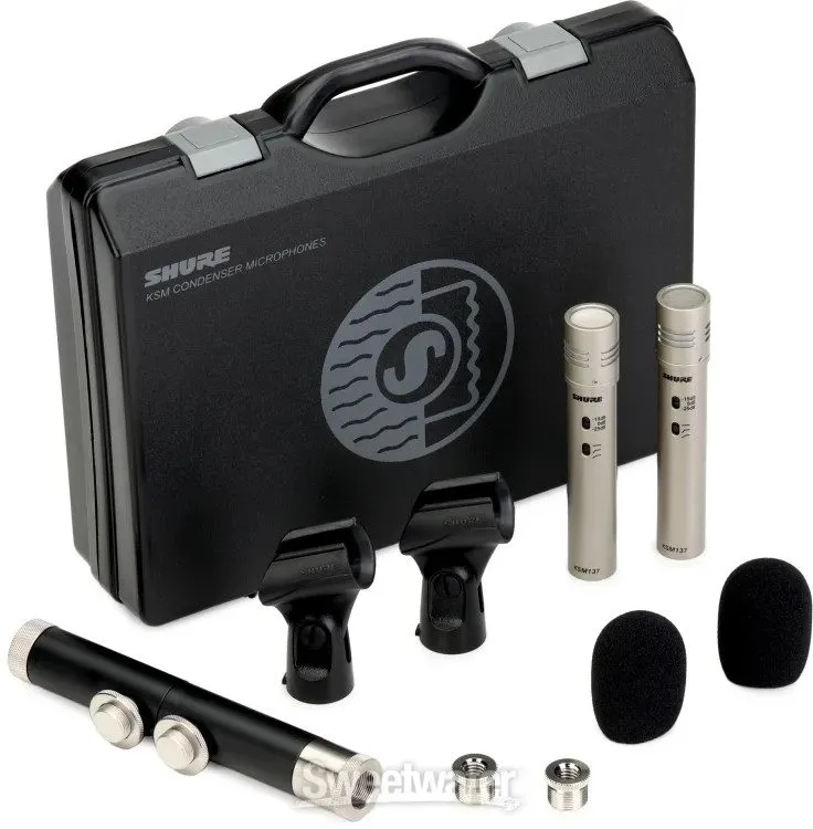 Микрофон Shure KSM137 Small Diaphragm Condenser Microphone — фото лота 2