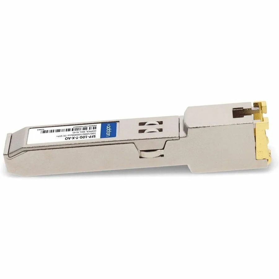 Трансивер AddOn CiscoAndreg; SFP-10G-T-X Compatible TAA 100/1000/10000Base-TX SF