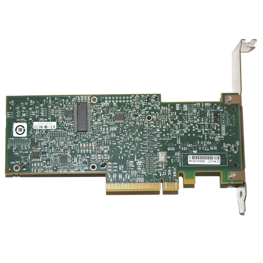 Контроллер LSI00187 LSI MegaRAID PCI-e SATA/SAS Raid Controller 8708EM2 256MB RA — фото лота 2