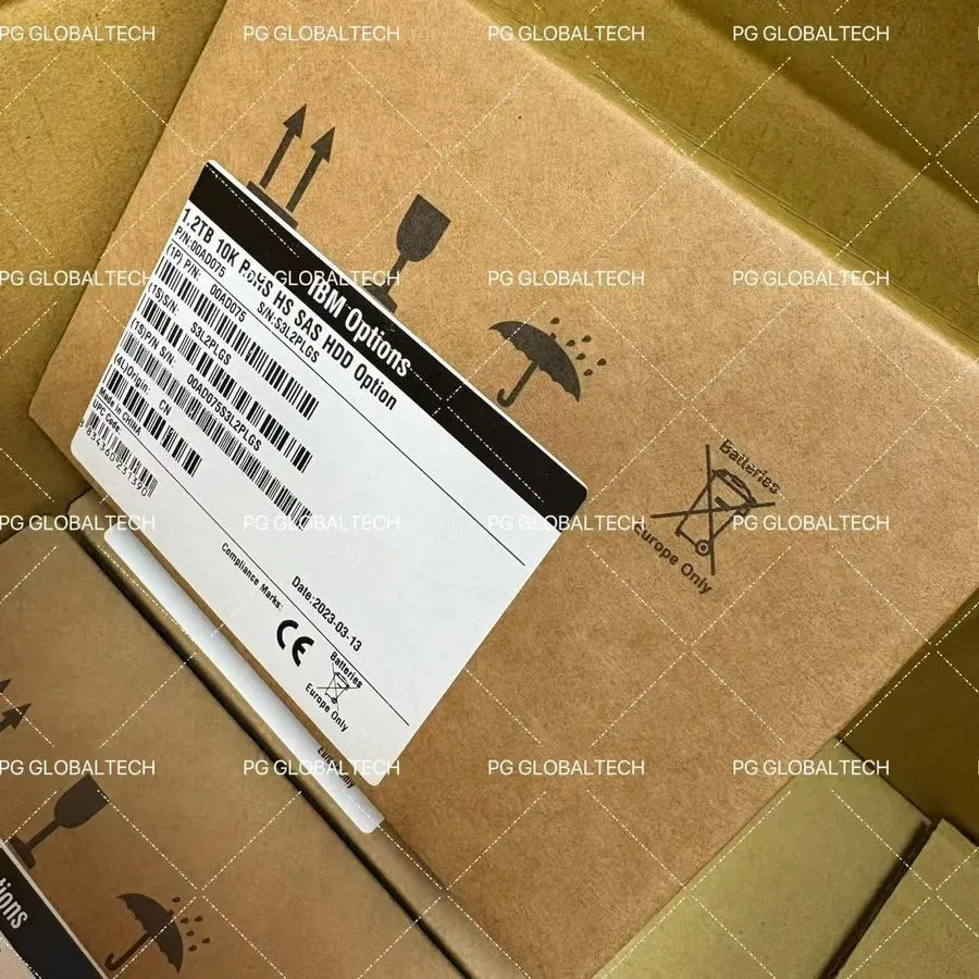 Жёсткий диск 00AD075 IBM 1.2TB 10K 6Gbps SAS 2.5 G2HS HDD, FRU 00AD076