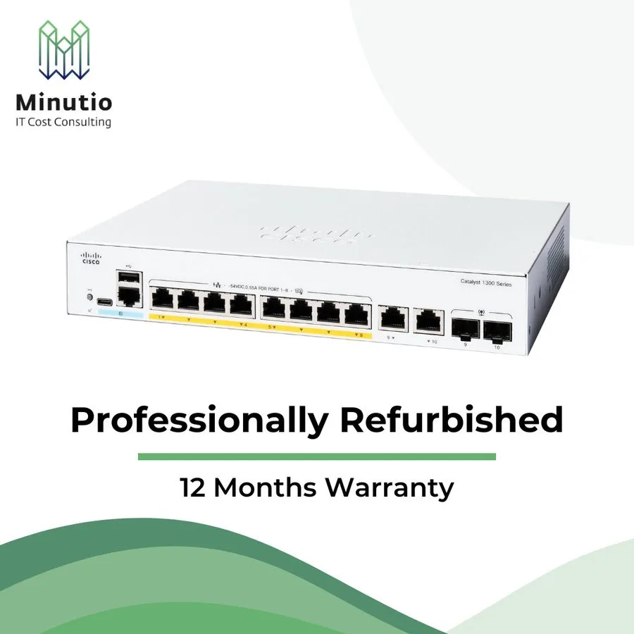 Коммутатор Cisco C1300-8FP-2G
