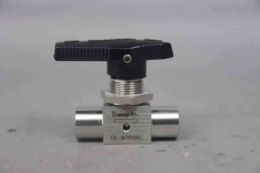 Клапан Swagelok SS-42VF2 Stainless Steel Ball Valve 34.4Bar 500 PSI 3.2mm — фото лота 2
