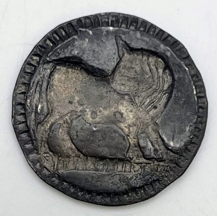 Лабораторный прибор 550-510 BC Lucania Sybaris AR Nomos Bull Standing Incuse 8.0