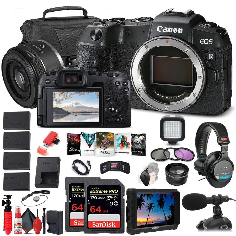 Фотокамера Canon EOS RP Mirrorless Digital Camera (3380C002) + Canon RF 24-70mm