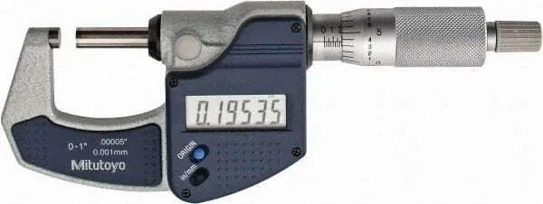 Микрометр MITUTOYO 293-831-30 Electronic Micrometer,0-1 In,Ratchet 1ARD6
