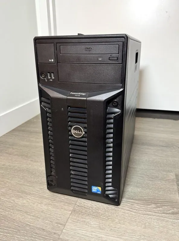 Сервер Dell PowerEdge T310 Tower Server Intel Xeon X3430 4GB RAM 146GB SAS HDD N — фото лота 2