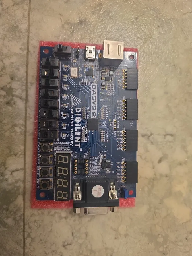 Микросхема ПЛИС Digilent Basys 2 250K Gate Xilinx Spartan3E-100 CP132 FPGA Board — фото лота 1