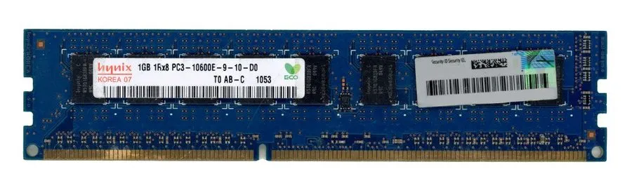 Сервер Server Storage Micron 2GB DDR3 1Rx8 1333MHz PC3-10600E ECC UNBUFF