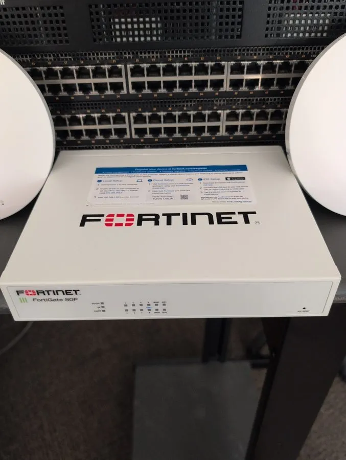 Межсетевой экран Fortinet FortiGate 80F FG-80F Firewall Security Appliance 10x G