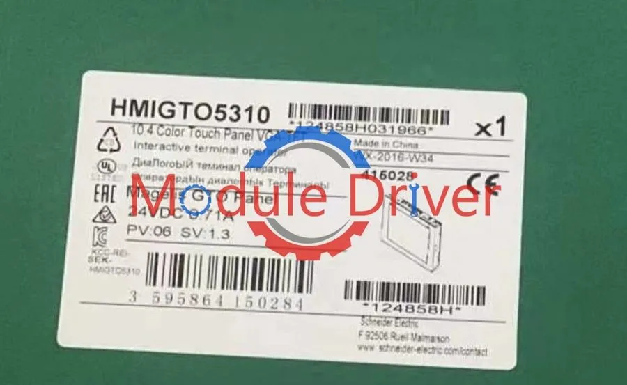 Панель оператора SCHNEIDER MAGELIS GTO PANEL HMIGTO5310 10.4" COLOR TOUCH PANEL 