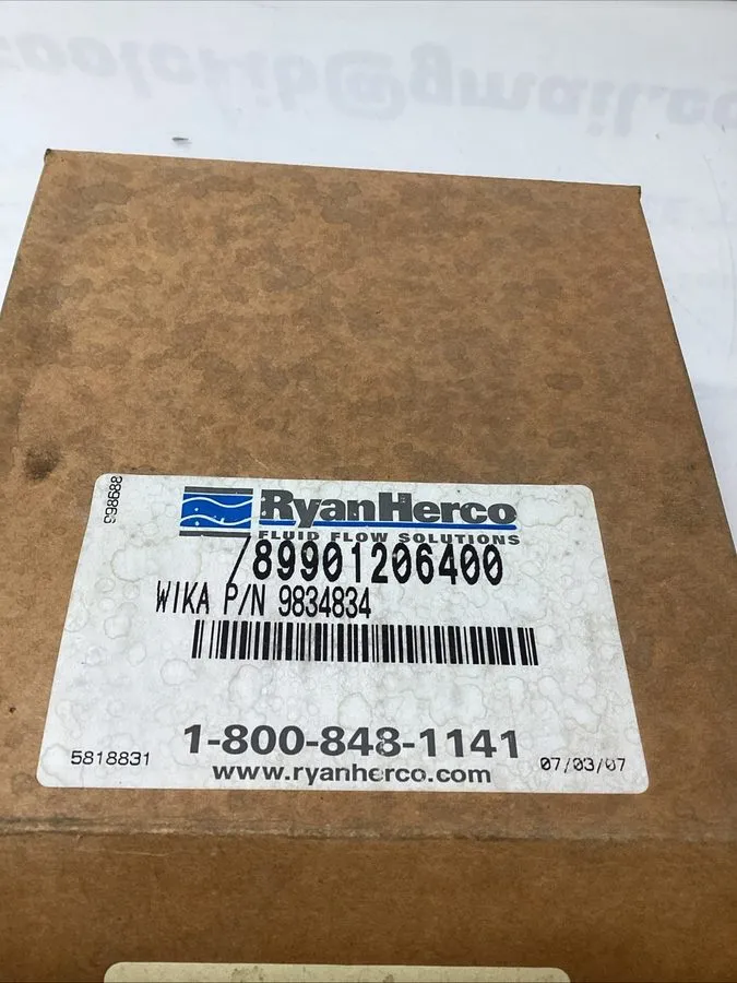 Трубопроводная арматура WIKA 9834834 0-100PSI NSMP Pressure Gauge 1/2” NPT