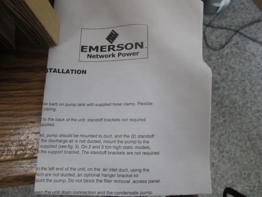 Насос LIEBERT, EMERSON 134001P3S CONDENSATION PUMP AND MOTOR
