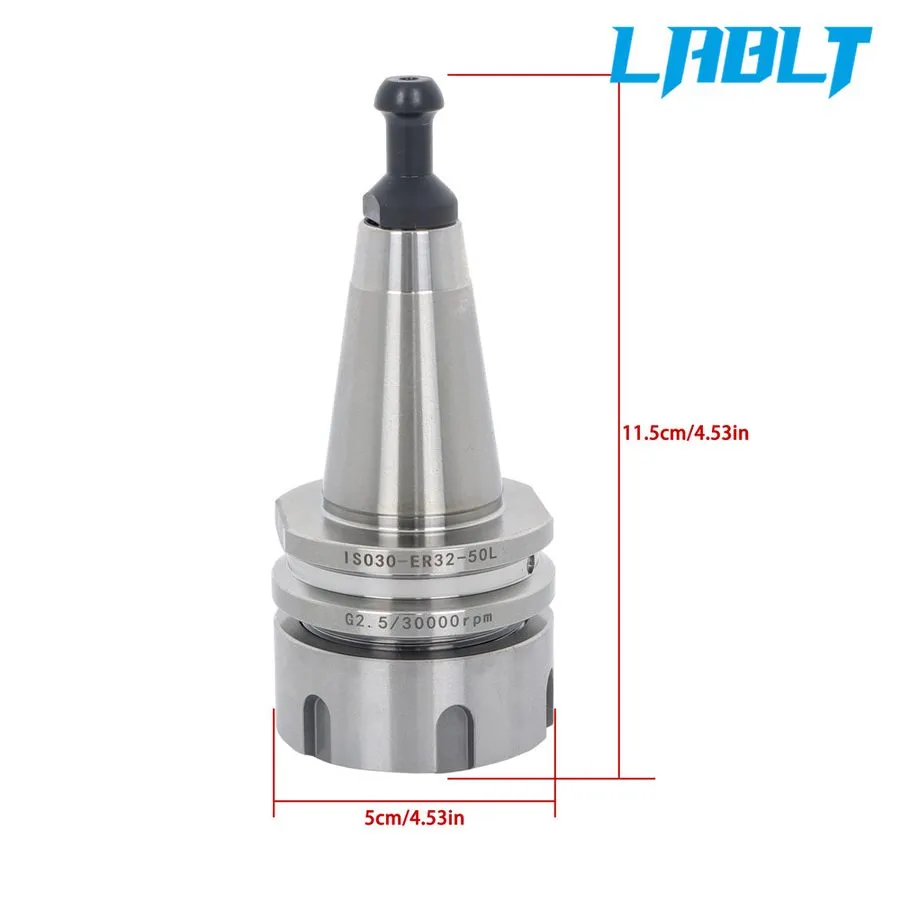 Патрон Balance Collet ISO30 ER32-50 Antirust Chuck CNC Milling Lathe Tool Holder