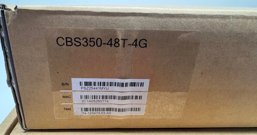 Коммутатор Cisco CBS350-48T-4G 48-Port Gigabit Ethernet Managed Switch